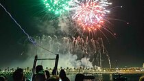 Malaga Fireworks by boat