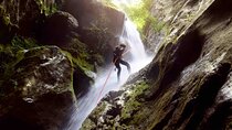 5Hrs Advanced Canyoning (50m) 12 Rappels (Pickup, Lunch & GoPro)