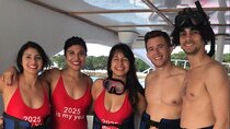 Catamaran with Free Bar Music and Snorkeling in Arrecife