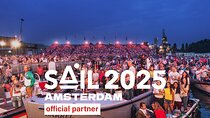 Amsterdam SAIL 2025 Sunset and Fireworks Cruise, including Drinks