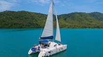 Coral Racha Sunset by Sailing Catamaran