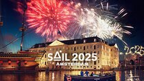 Amsterdam Official SAIL Fireworks Cruise on Open Boat