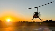 Beautiful Sunset Helicopter Tour of Austin