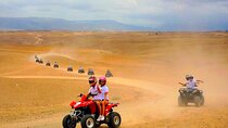 Agafay Sunset: Quad, Camel Ride, Dinner & Fire Show Under Stars