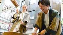 Mochi Tsuki Experience HANBEI_Asakusa(&Tea Ceremony,Calligraphy)