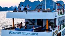 Halong Bay 1 Day Tour Heritage Luxury Day Cruise and Jacuzzi