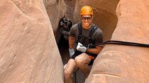 Discover Moab Rappelling on a Private Canyoneering Adventure