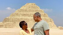 private Giza pyramids, Saqqara,memmphis ,Camel and lunch
