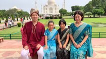 Private Agra Day Trip with Traditional Indian Attire from Delhi