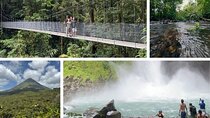 La Fortuna Highlights: Bridges, Volcano, Waterfall + Hot Springs