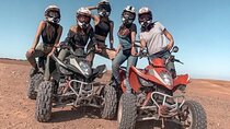 Agafay Desert, Dinner with Quad bike and fire show & camel ride 