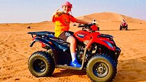 Dubai Desert Safari with Quad Bike, Camel Ride & BBQ Dinner Feast