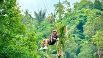Bali Ubud Zipline River Rafting and Rice terrace Tour with Lunch
