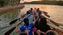 Mangrove Canoe Route at Sunset between Sacred Ecosystems