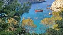 Faliraki : Boat Trip to Antony Quinn, Ladiko, Afandou Caves