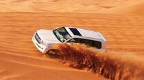 Evening Desert Safari Dubai: Red Dunes, Camel Ride, & BBQ Dinner