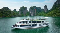 Halong Bay Day Tour By 5-Star Cruise, Buffet, Caves, Jacuzzi Pool