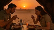Marrakech: Romantic dinner in Agafay, camel ride and fire show