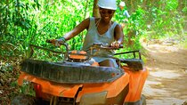 Jungle Zipline, SingleATV, and Cenote Kingdom Swim from Cancun