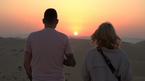 Private Sunrise Desert Safari Tour with Camel ride & Sandboarding