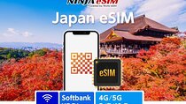Japan Tokyo Osaka NINJA 4G/5G eSIM Data Card 1GB/2GB per day 