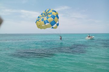 Parasailing Snorkeling and Glass Boat Adventure in Negril