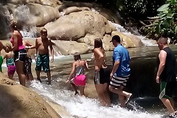 Private Double Waterfalls Tour Montego Bay: Dunn's River Plus Blue Hole Falls