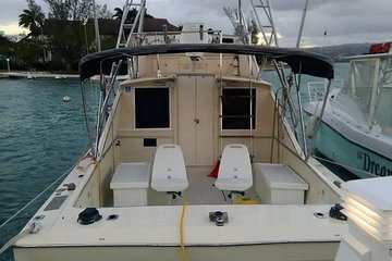 3 Hour Montego Bay Private Deep Drop Fishing Boat Rental Jamaica Inshore