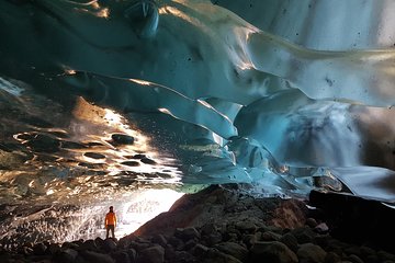 Blue Ice Cave Adventure