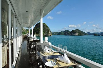 5 Days 4 Nights Hanoi - Halong Bay - Peaceful Halong Bay Cruise, one of 7 world Wonders