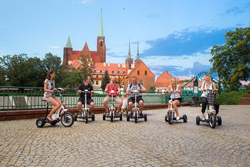 The Grand E-Scooter (3 wheeler) Tour of Wroclaw - everyday tour at 9:30 am