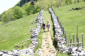 Hernio mountain hiking in small group