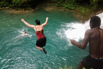 Falmouth Shore Excursion: Blue Hole, White River Tubing