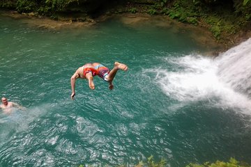 Falmouth Shore Excursion Blue Hole and Dunn's River Falls Combo