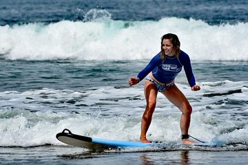 Private Surfing Lesson in Playa Grande for beginners and intermediates