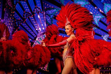 Paris Moulin Rouge Cabaret Show and Dinner including Christmas Day