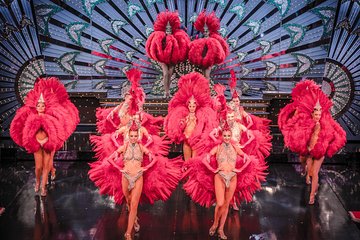 Paris Moulin Rouge Show with Exclusive VIP Seating and 4-Course Dinner