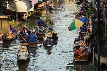 Private Excursion to Maeklong​ Railway and​ Floating Markets