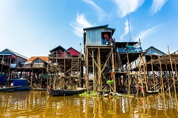 Tonle Sap Lake and Kampong Phluk Private Half Day tour from Siem Reap