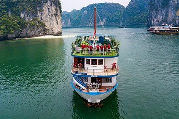 Explore Azela Cruise Ha Long Bay Lan Ha Bay 2 days 1 night from Hanoi