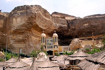 Private day tour to Giza pyramids and Cave Church with camel ride