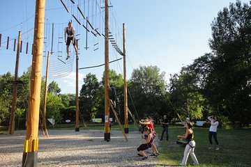 Half-Day Low-Ropes and High-Rope Challenge Course in Prague