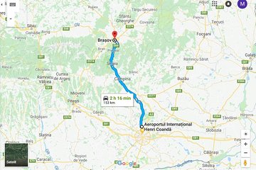 Bucharest Otopeni Airport to Brasov private transfer