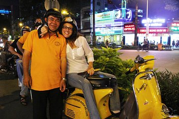 Saigon After Dark Unforgettable Vespa Tour Nightlife Adventure