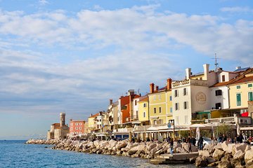 Piran and Panoramic Slovenian Coast from Koper