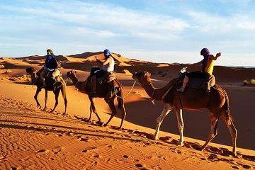 overnight camel trek merzouga