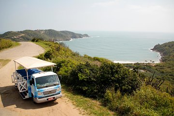 3-hour Small Group Buzios Peninsula Open Air Trolley Tour