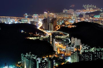 Busan Night Tour Including a Cruise w/ Fireworks