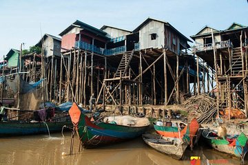 Tonle Sap Lake & Kampong Phluk Half-Day Tours from Siem Reap