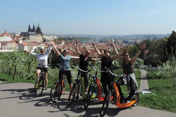 Prague Panoramic Views e-bike and e-Scooter guided Tour